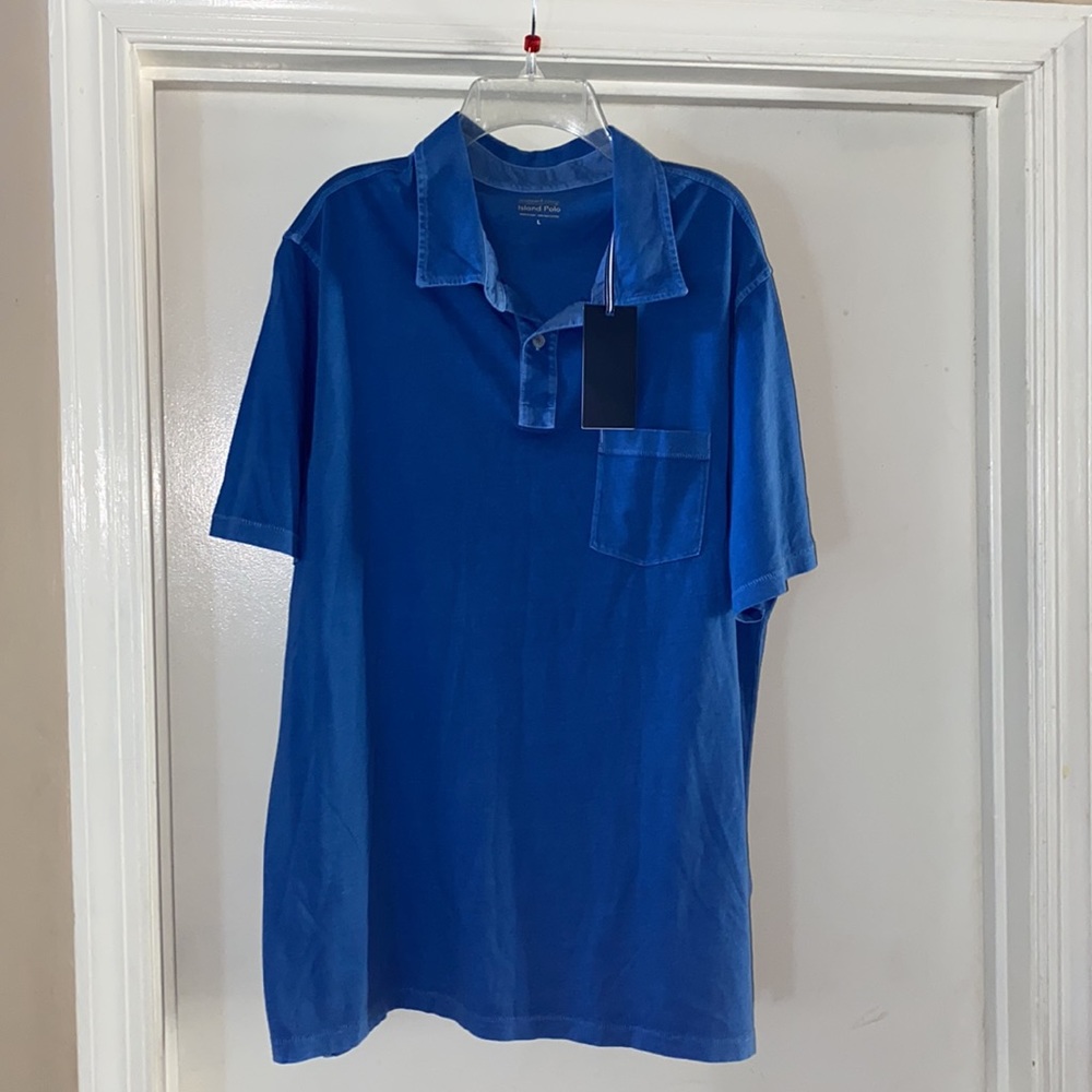 Men’s NWT Vineyard Vines Island Polo Short Sleeve Shirt Size L